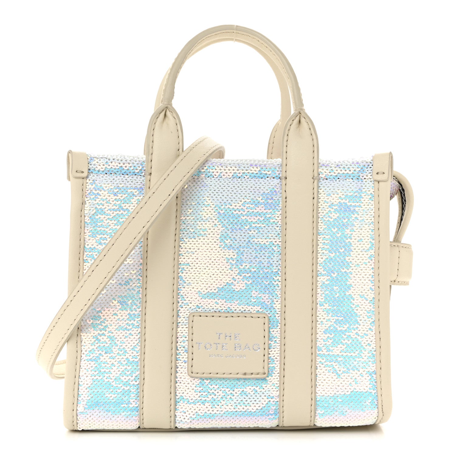 Marc Jacobs Sequin Mini The Tote Bag Iridescent 1 of 13
