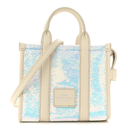 Marc Jacobs Sequin Mini The Tote Bag Iridescent 1 of 13
