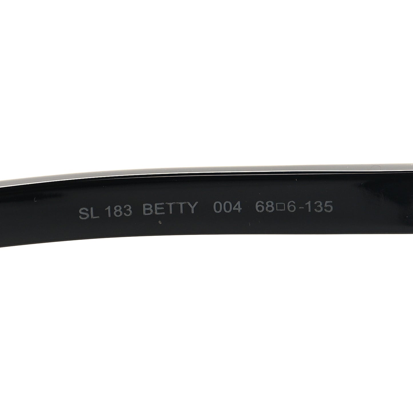 Acetate Betty Sunglasses SL183 Black