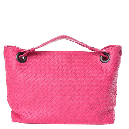 Bottega Veneta Nappa Intrecciato Medium Garda Bag Rosa Shock 1 of 12