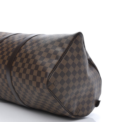Louis Vuitton Damier Ebene Keepall 50 6 of 9
