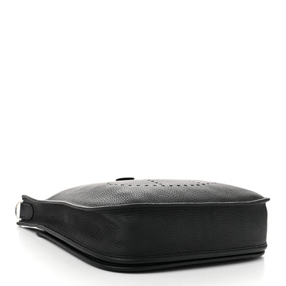 Hermes Taurillon Clemence Evelyne III PM Black 4 of 10