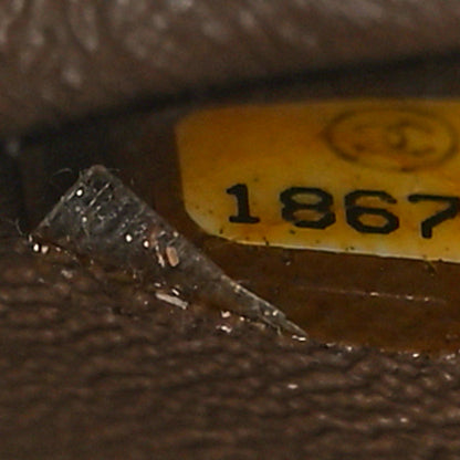 Chanel Caviar Quilted Medium Double Flap Dark Beige 7 of 9