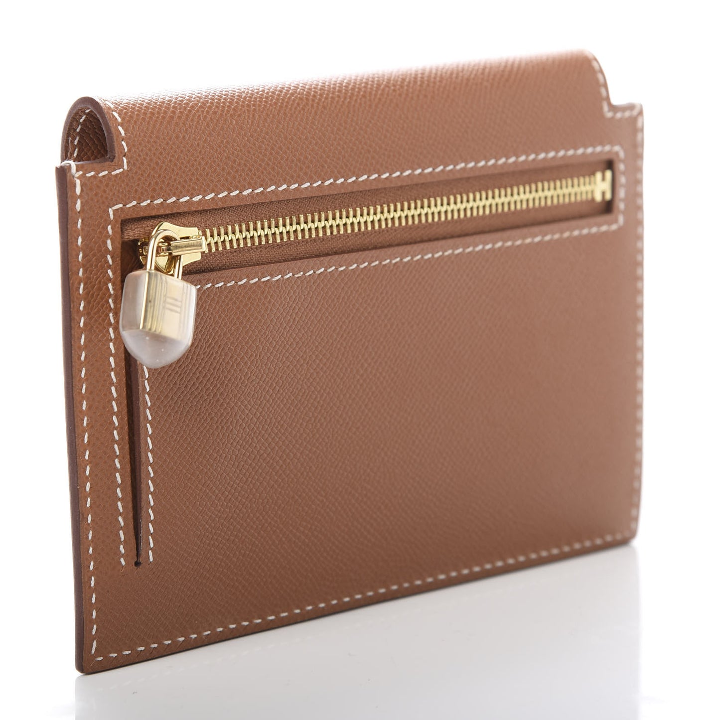 Epsom Kelly Pocket Compact Wallet Gold
