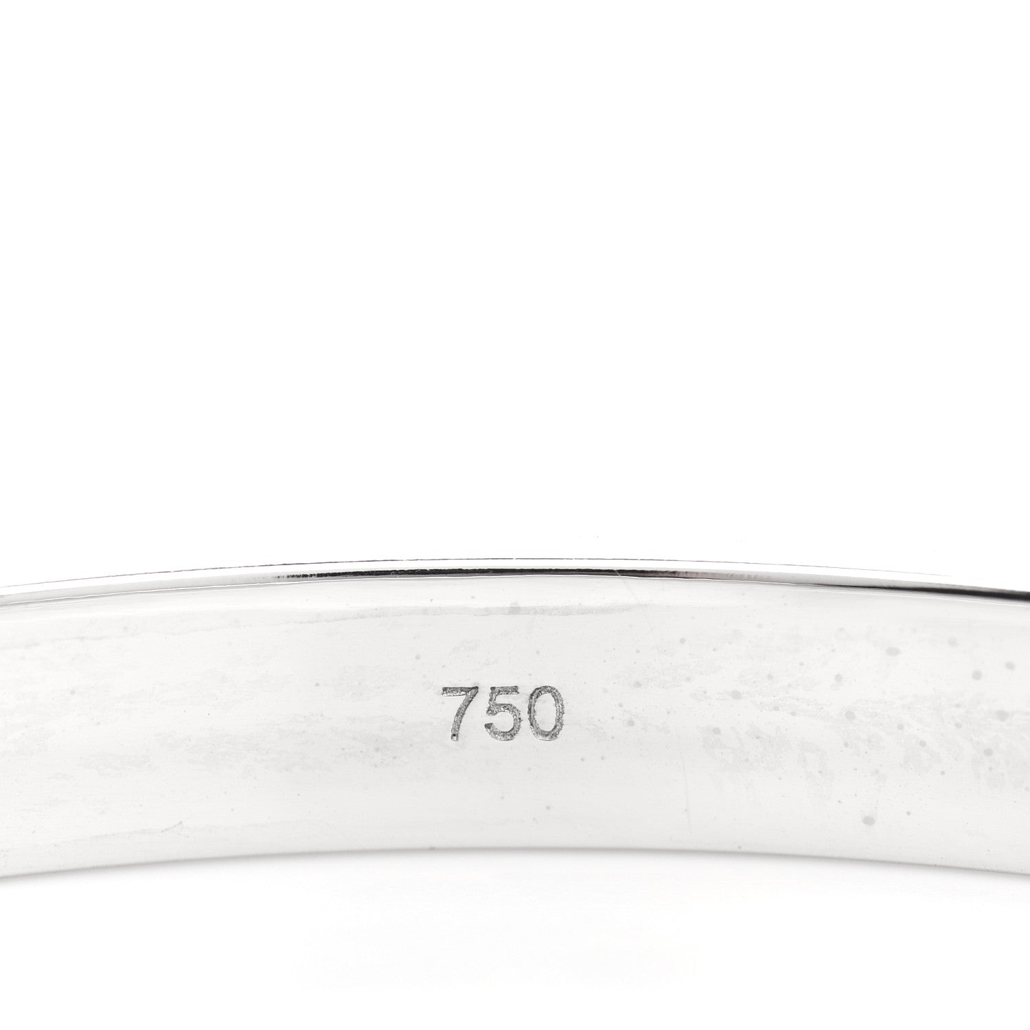 Cartier 18K White Gold LOVE Bracelet 19 7 of 8