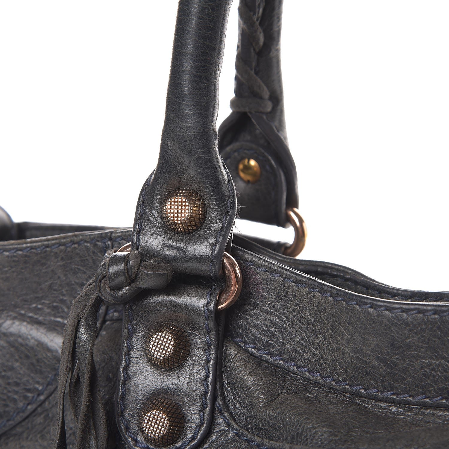 Balenciaga Agneau Giant 12 Rose Gold Hardware Velo Anthracite 9 of 10