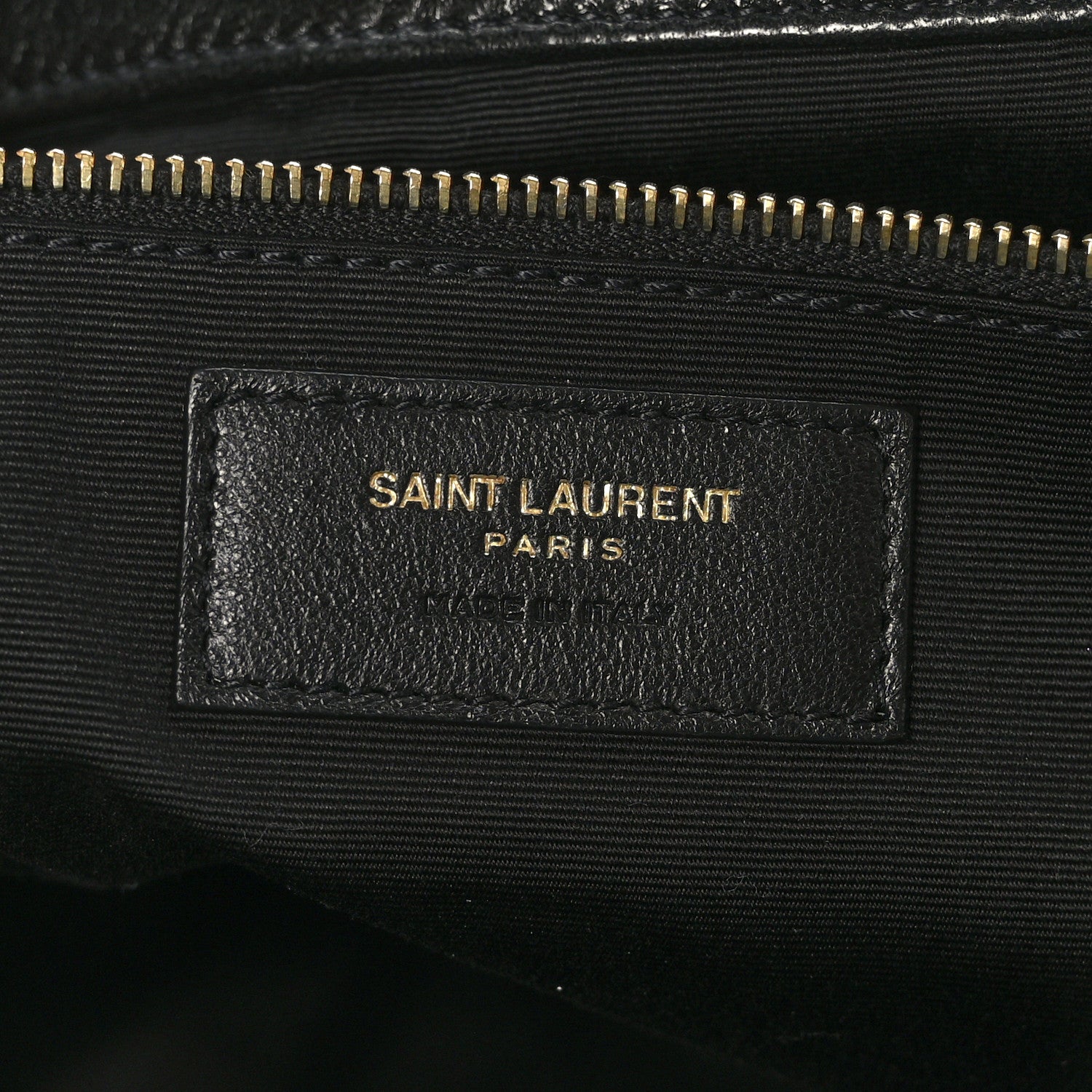 Saint Laurent Lambskin Quilted Maxi Icare Shopping Tote Black 8 of 10