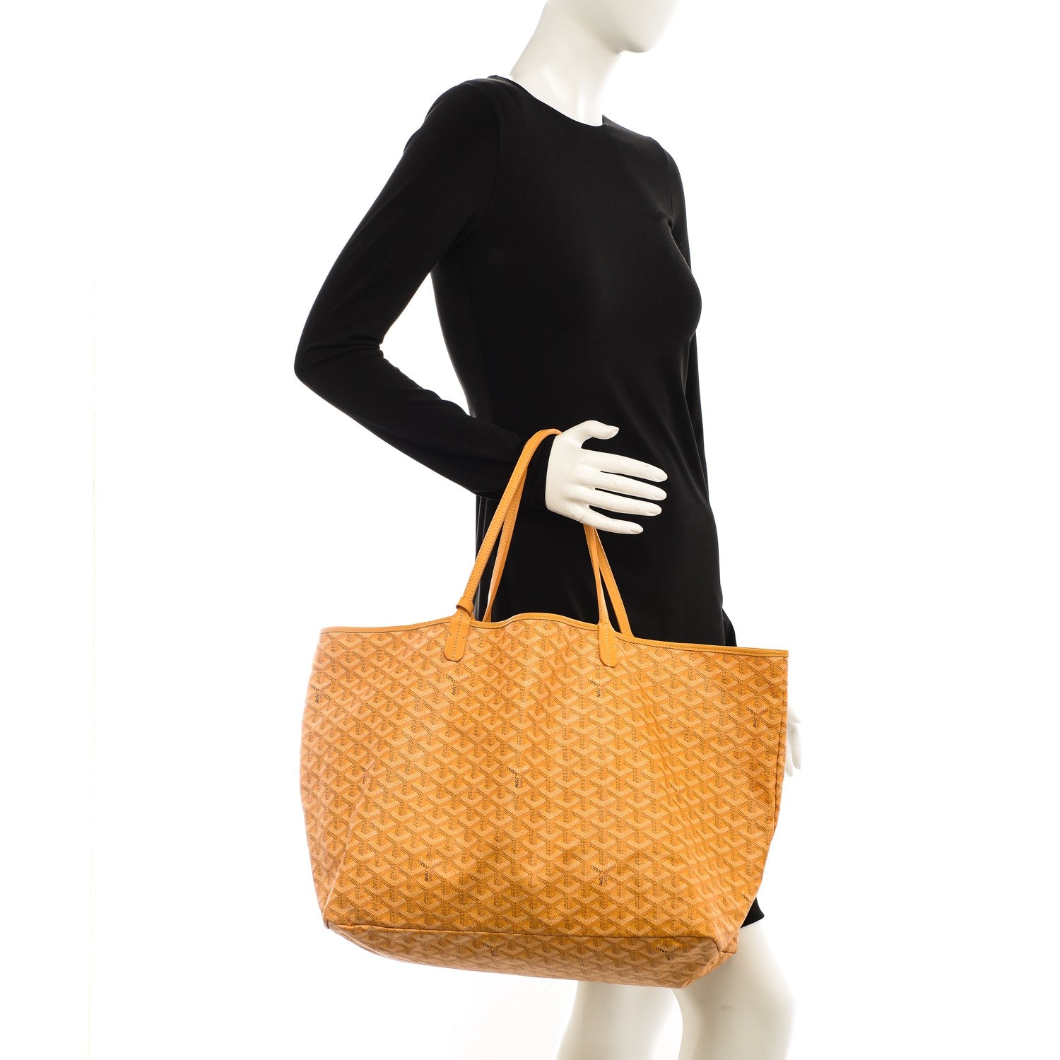 Goyard Goyardine Saint Louis GM Yellow 2 of 13