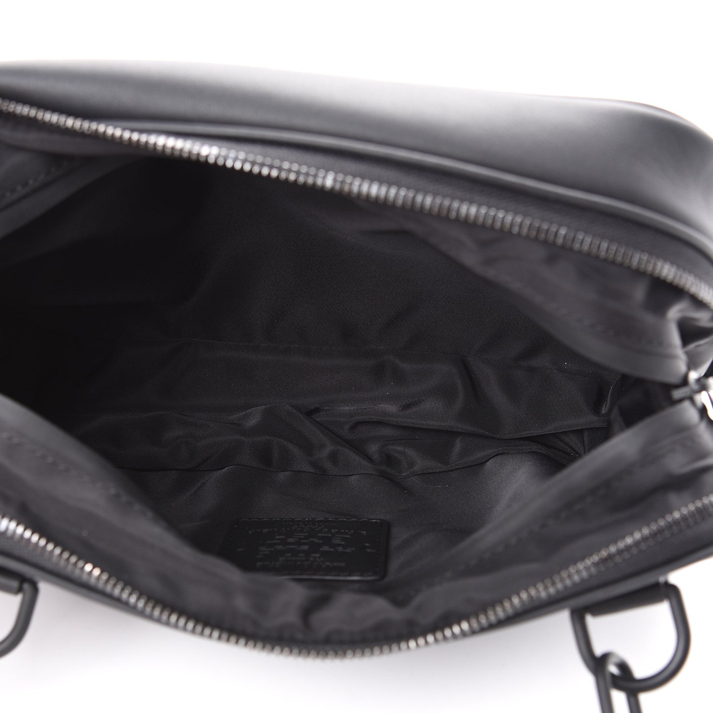 Calfskin Monogram 2054 Capsule Expandable Messenger Grey Black