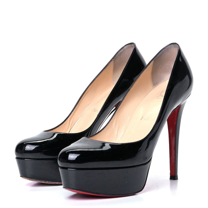 Christian Louboutin Patent Dirditta 130 Platform Pumps 37 Black 2 of 4
