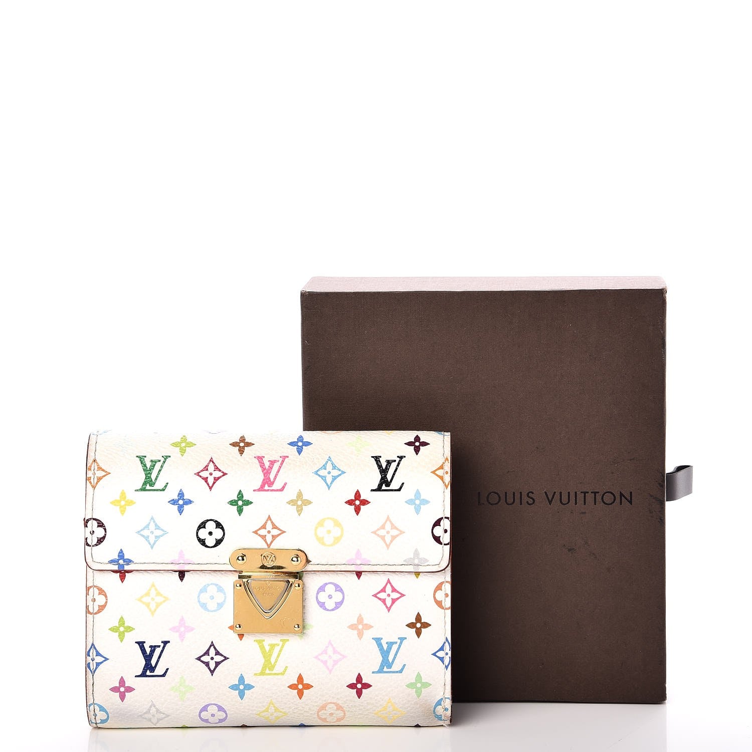 Louis Vuitton Monogram Multicolor Koala Wallet White 10 of 10