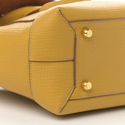 Bottega Veneta Grainy Calfskin Small Arco Curry 10 of 11