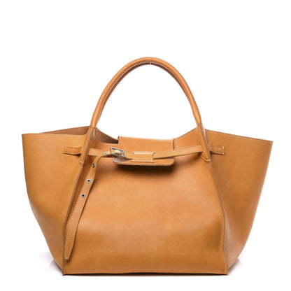 Celine Soft Bare Calfskin Medium Big Bag Dark Yellow 1 of 12