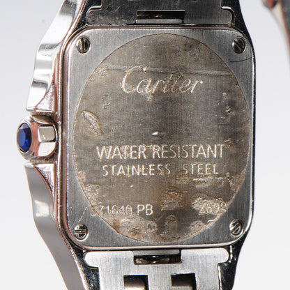 Cartier Stainless Steel 20mm Santos Demoiselle Quartz Watch 7 of 9