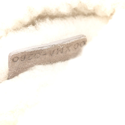 Christian Dior Suede Shearling Medium Bobby Flap Grey 7 of 11