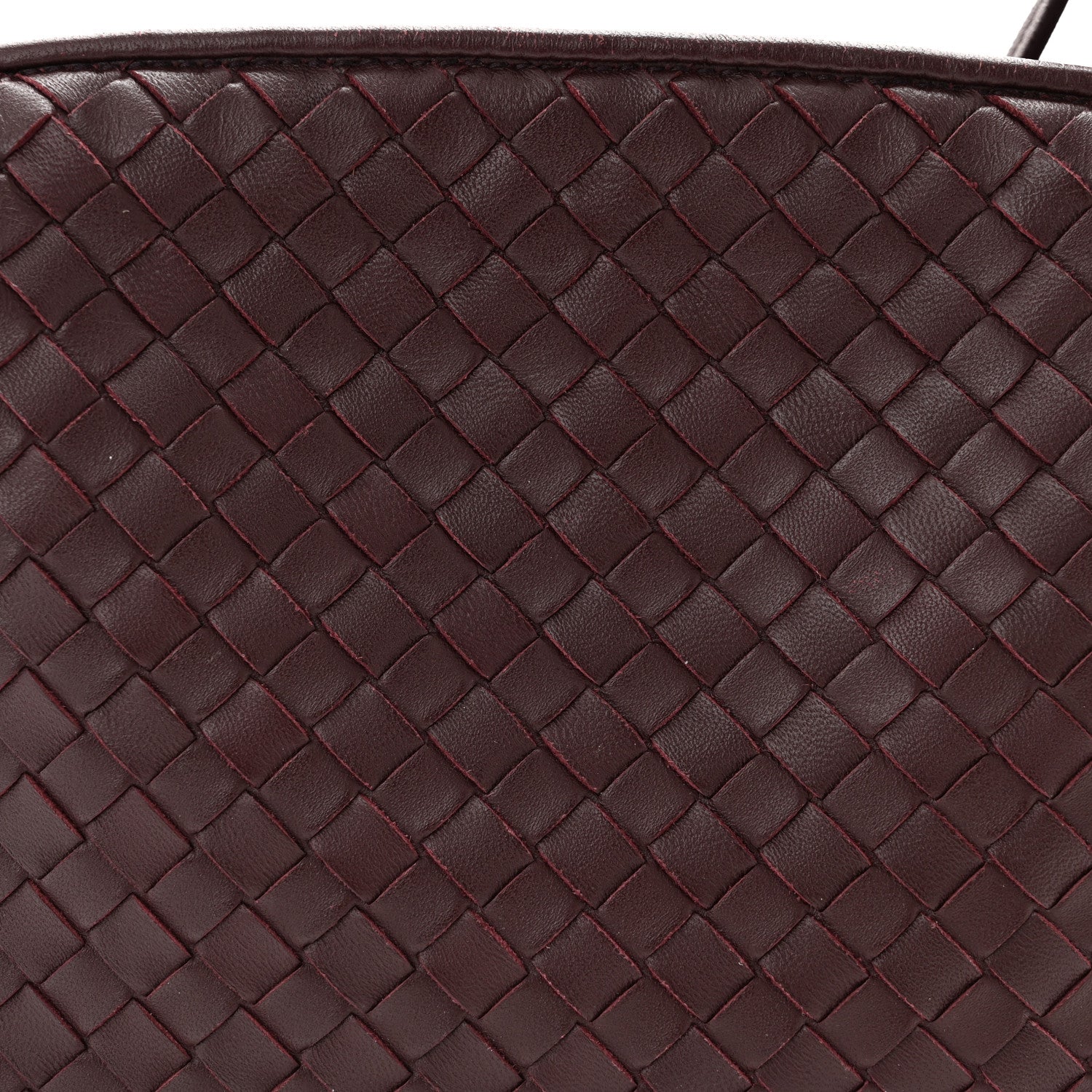 Bottega Veneta Nappa Intrecciato Nodini Bag Aubergine 8 of 11