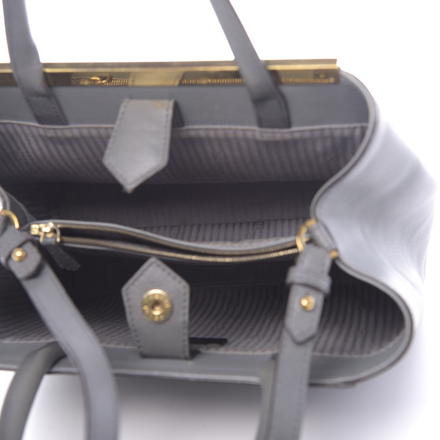 Vitello Elite Petite 2Jours Tote Grigio Grigio Chiaro