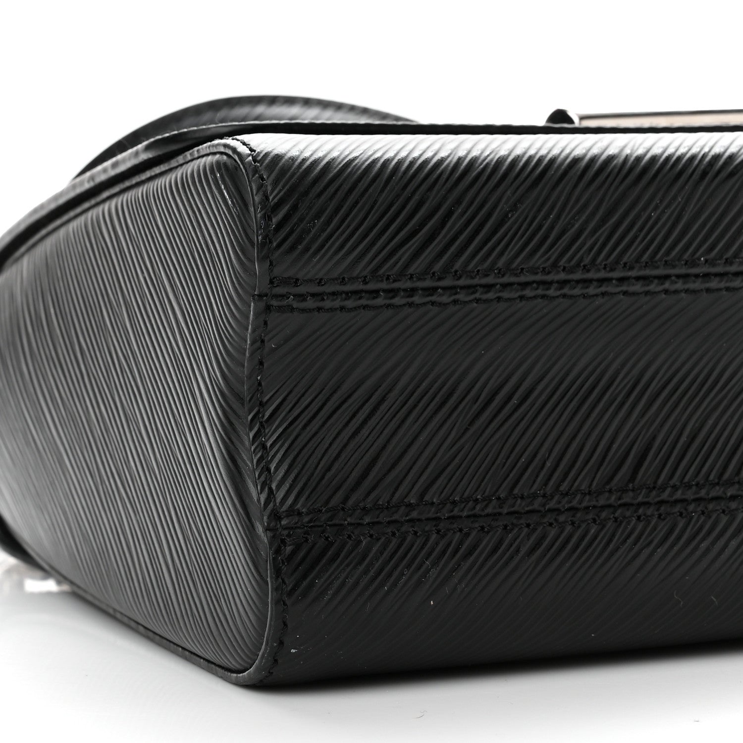 Louis Vuitton Epi Twist Shoulder Bag MM Black 8 of 9