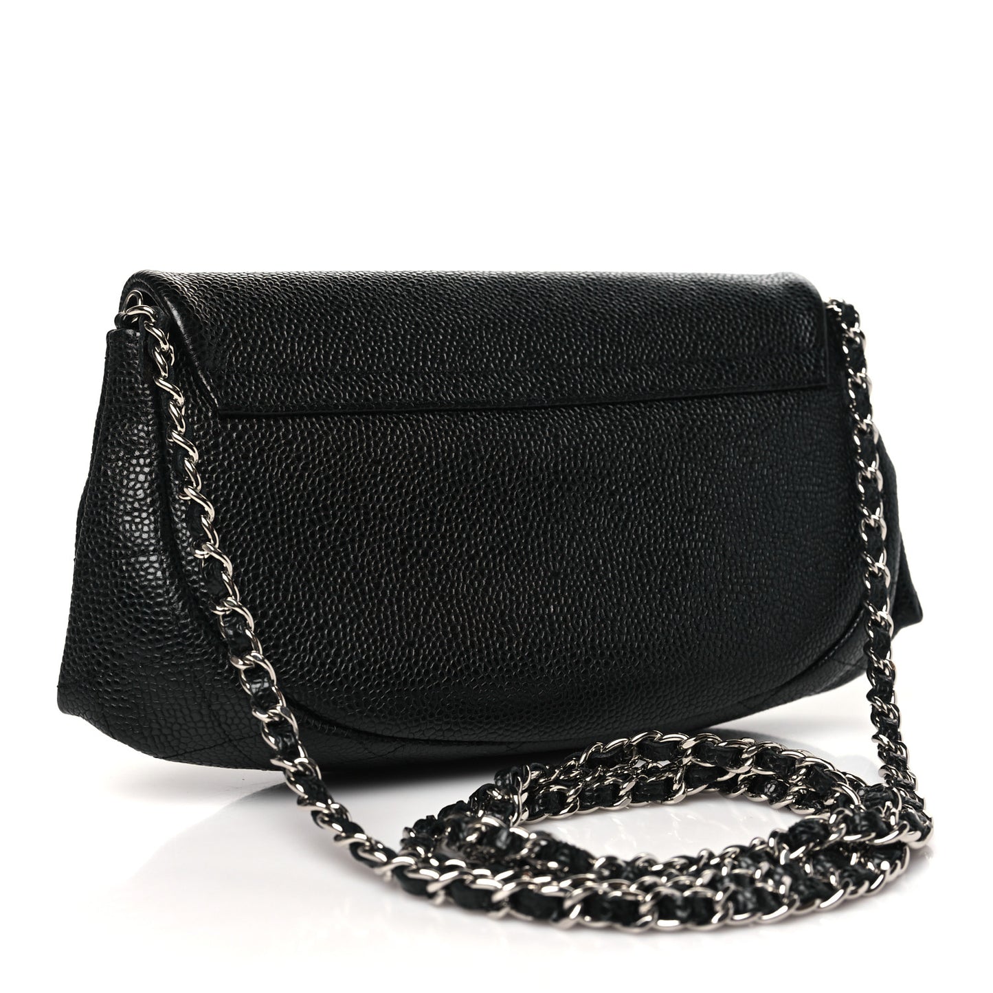 Caviar Half Moon Wallet On Chain WOC Black