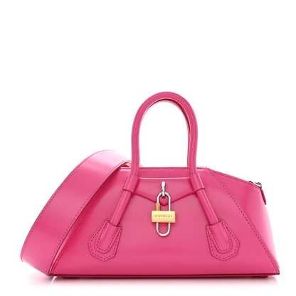 Givenchy Box Calfskin Mini Antigona Stretch Neon Pink 1 of 9