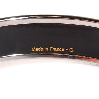 Hermes Enamel Printed Caleche Medium Bracelet 62 Orange 4 of 5