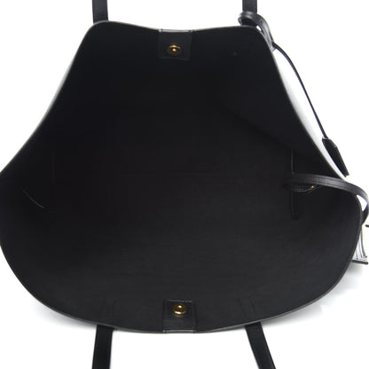Saint Laurent Calfskin Large Shopping Tote Black 5 of 11