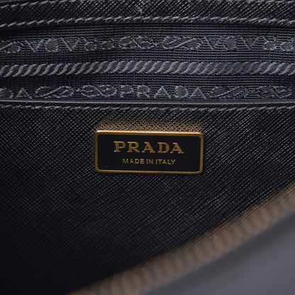 Prada Saffiano Medium Galleria Double Zip Tote Black 8 of 12