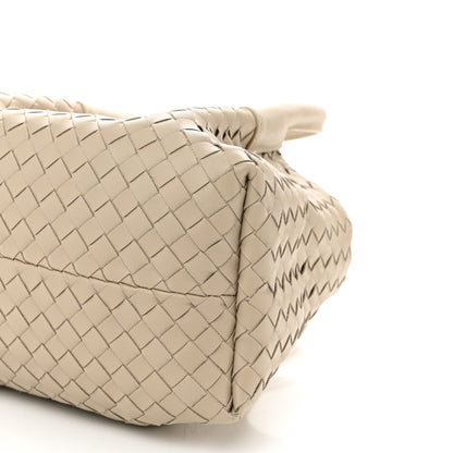 Bottega Veneta Calfskin Intrecciato Small Pinacoteca Tote Ecru Matcha 10 of 10
