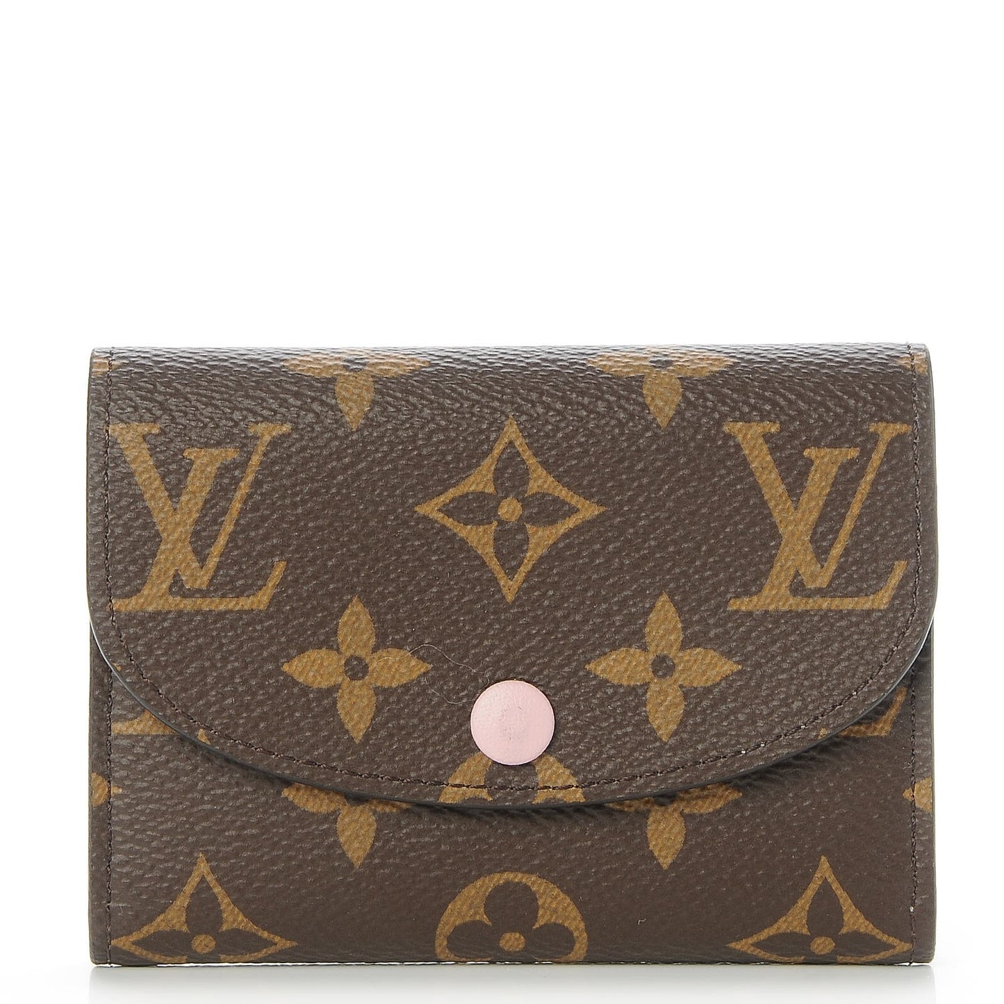Monogram Rosalie Coin Purse Rose Ballerine