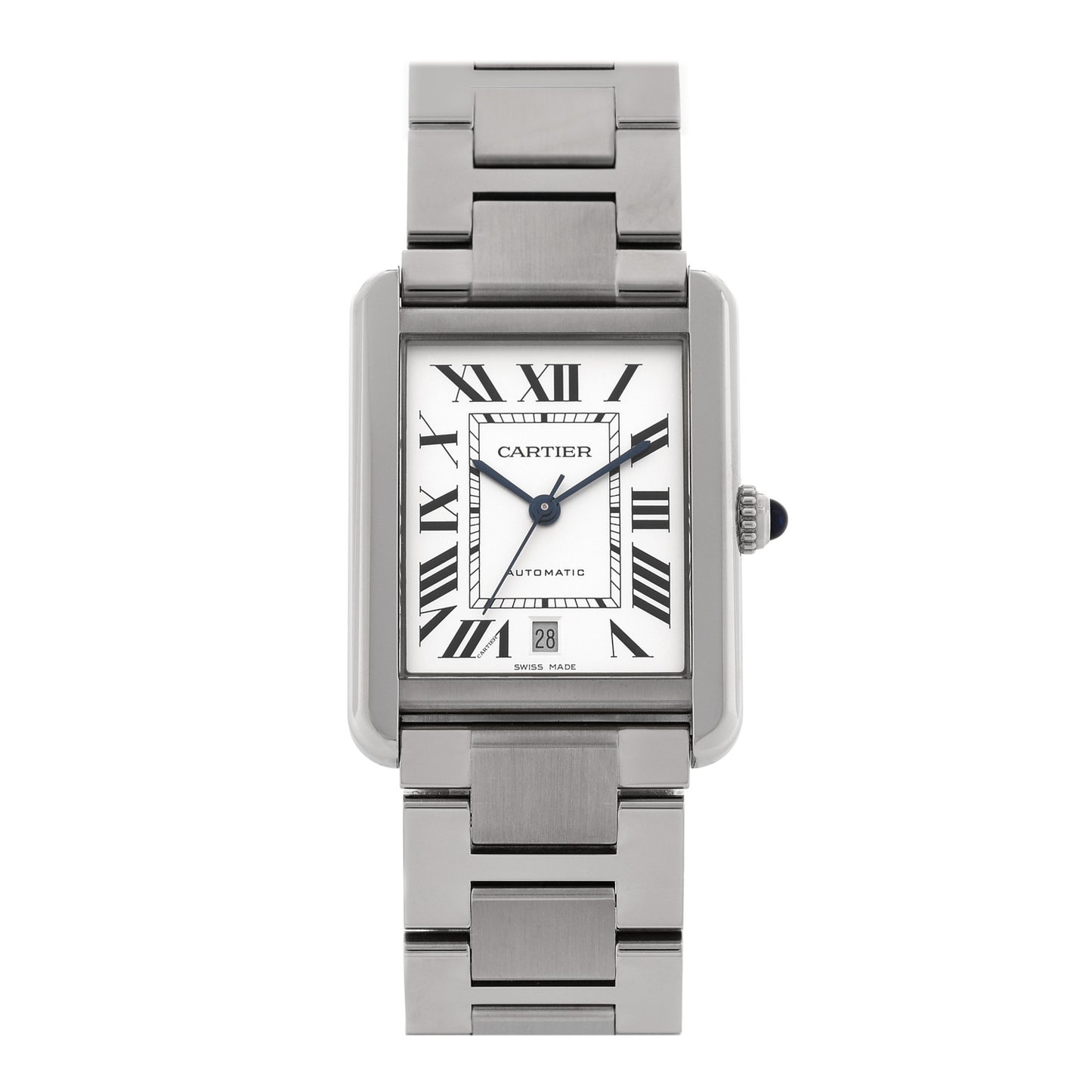 Stainless Steel 31mm Tank Solo Automatic Watch