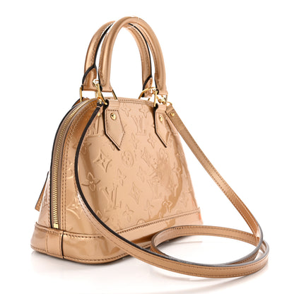 Louis Vuitton Vernis Alma BB Mordore 3 of 12