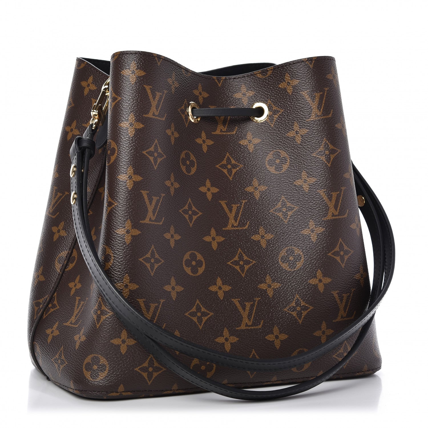 Louis Vuitton Monogram Neonoe MM Black 3 of 8
