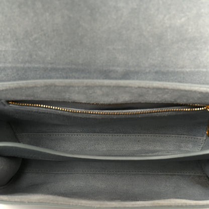 Celine Grained Calfskin Teen Soft 16 Shoulder Bag Ice Blue 5 of 12