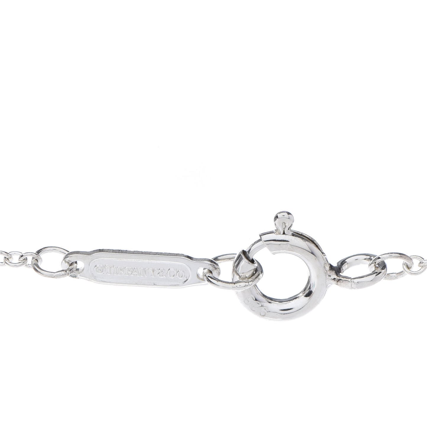 Sterling Silver 1837 Interlocking Circles Pendant Necklace
