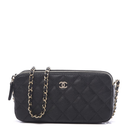 Chanel Caviar Quilted Small Clutch With Chain Black 1 of 14
