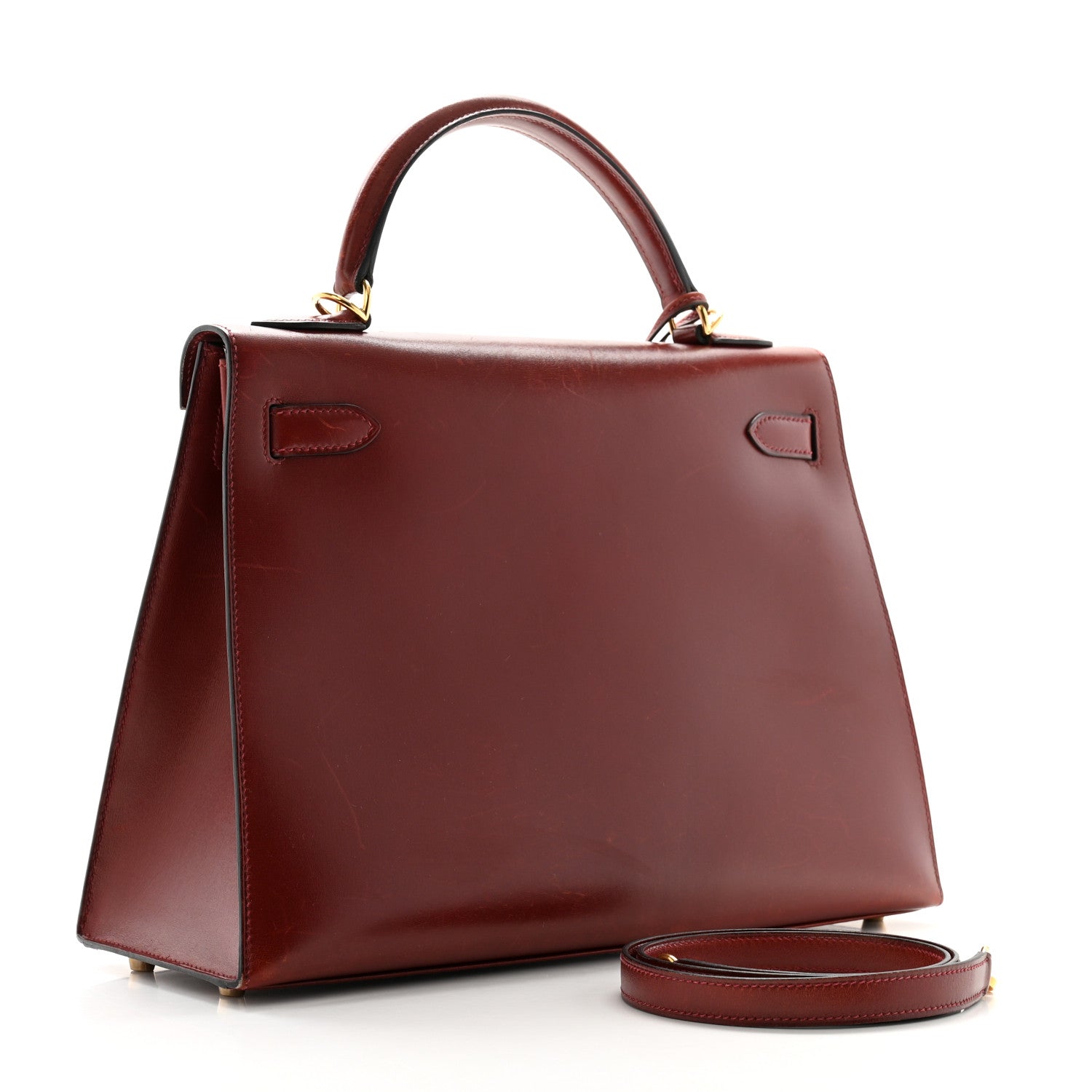 Hermes Box Kelly Sellier 32 Rouge H 3 of 14