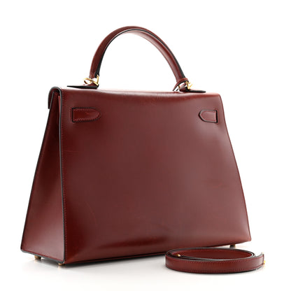 Hermes Box Kelly Sellier 32 Rouge H 3 of 14