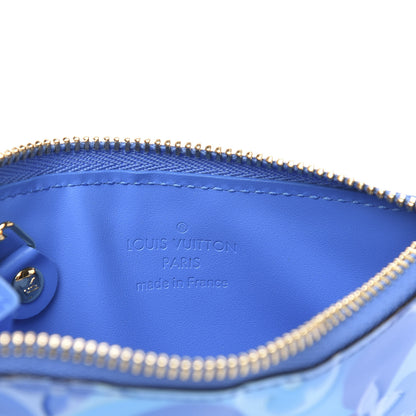 Louis Vuitton Vernis Valentine Key Pouch Light Blue 6 of 7