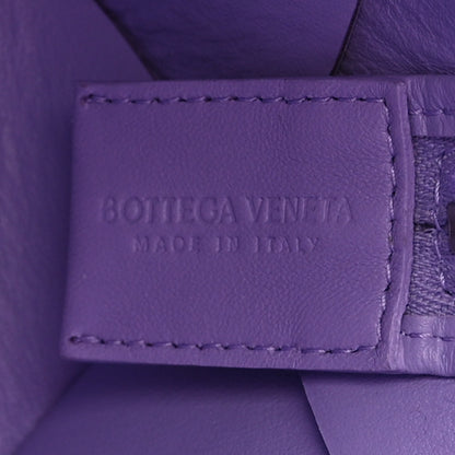 Bottega Veneta Lambskin Maxi Intrecciato Small Cassette Camera Bag Wisteria 6 of 13