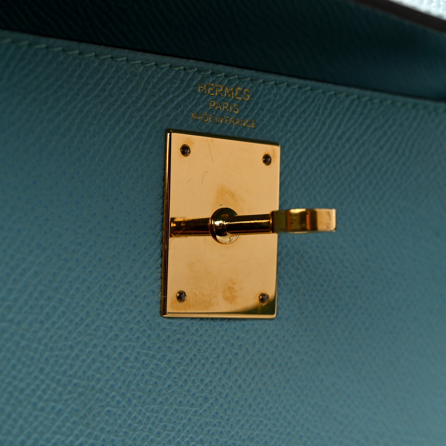 Epsom Kelly Sellier 28 Bleu Atoll