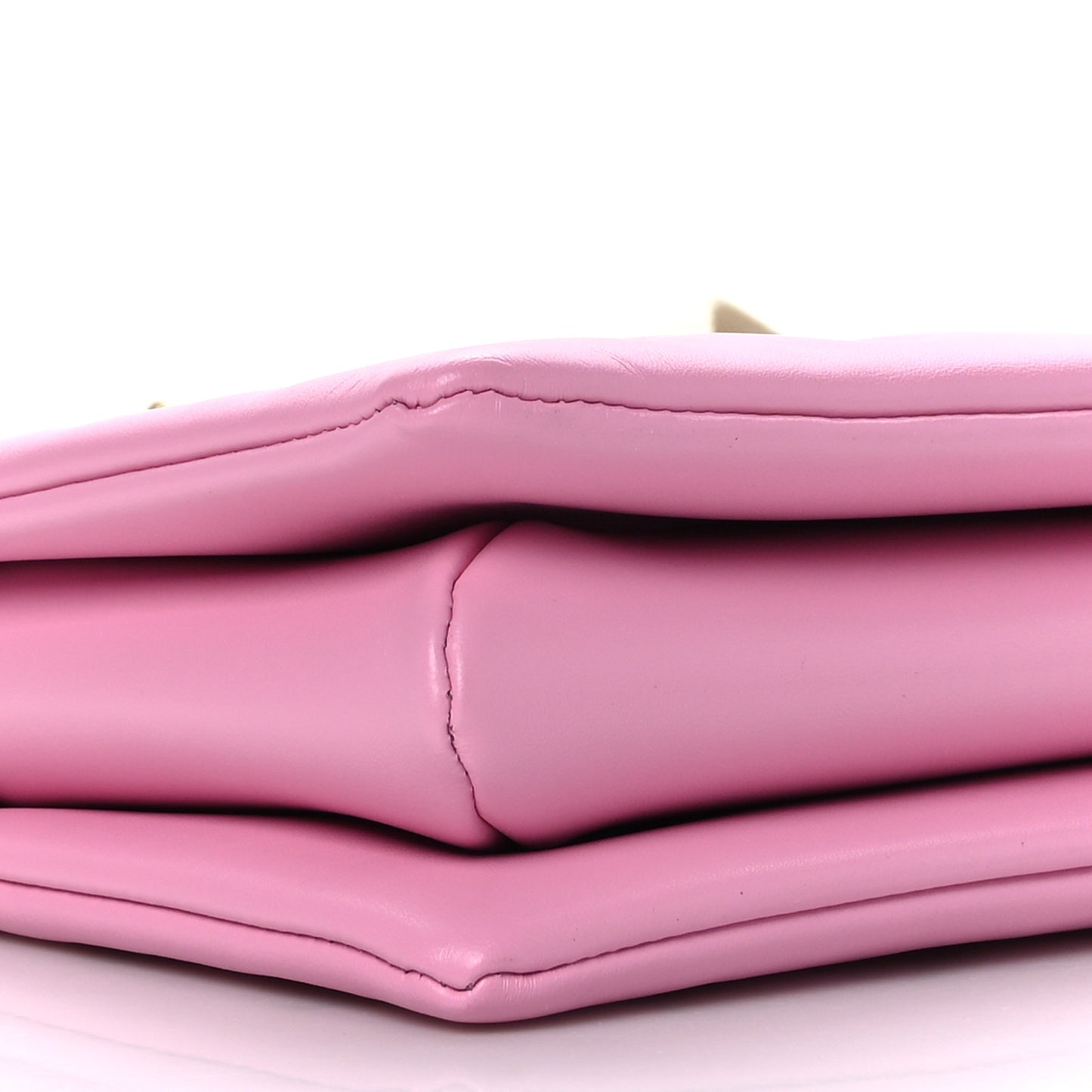Lambskin Embossed Monogram Coussin PM Rose Bonbon