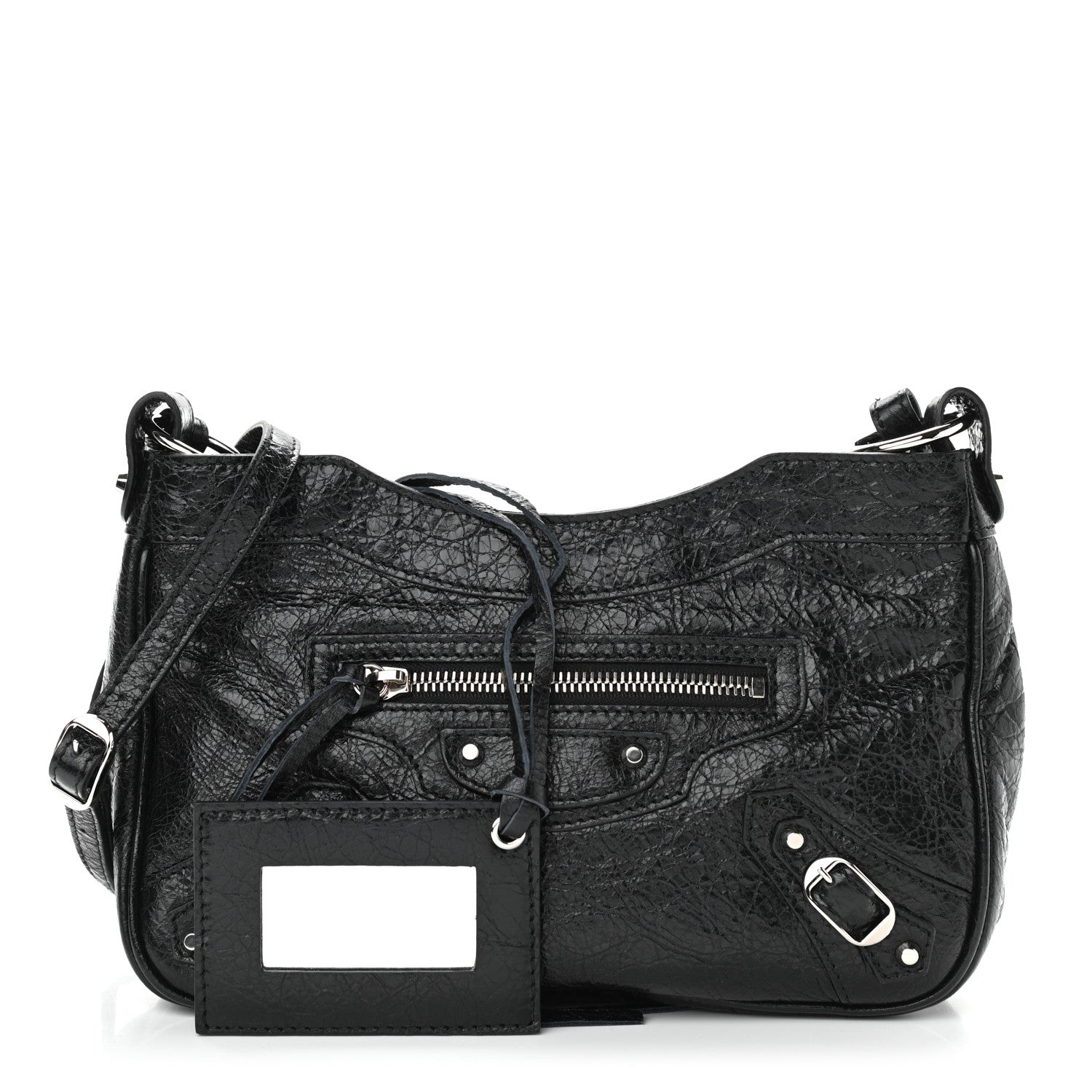 Balenciaga Agneau Classic Silver Hardware Hip Black 1 of 11