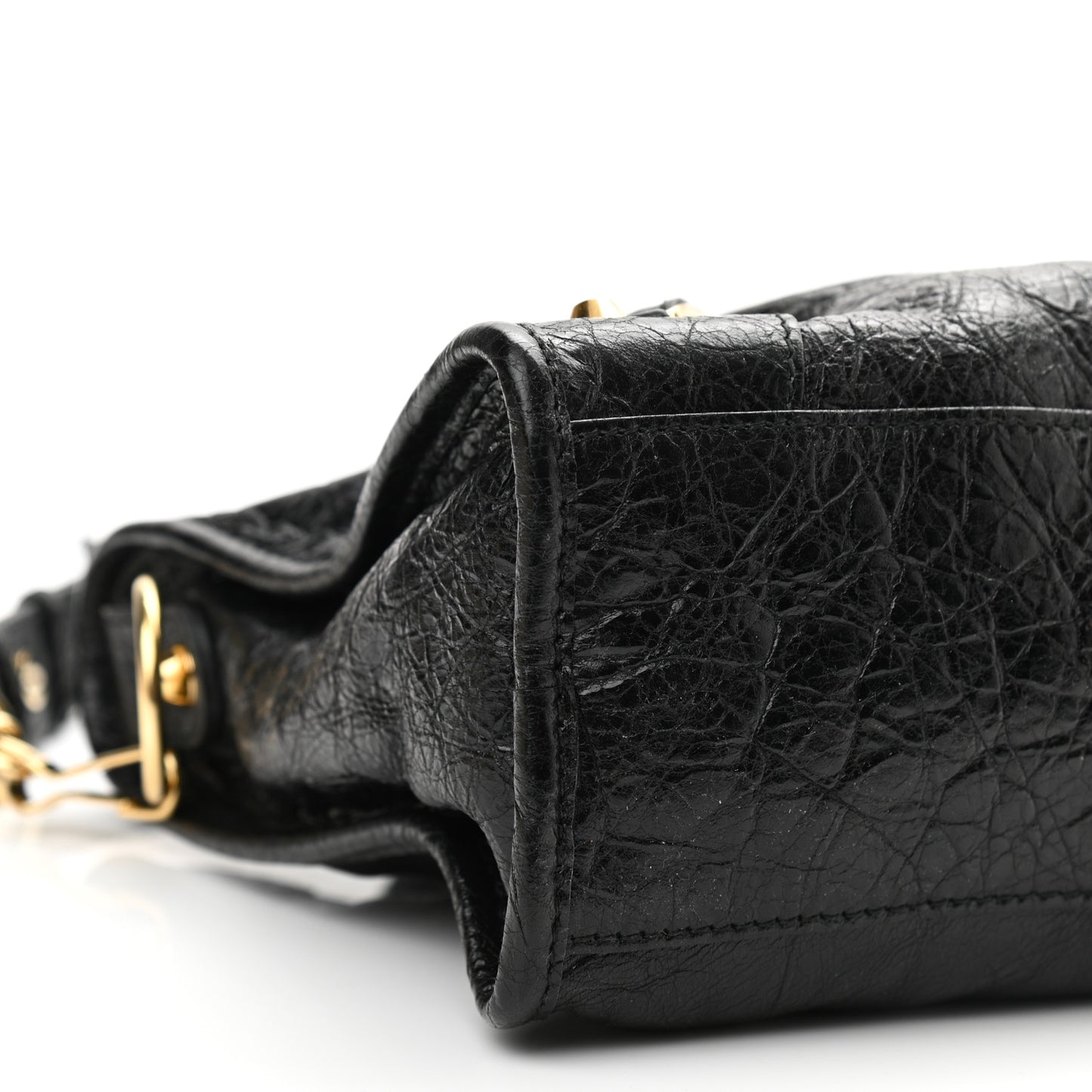 Agneau Classic Gold Hardware S City Black