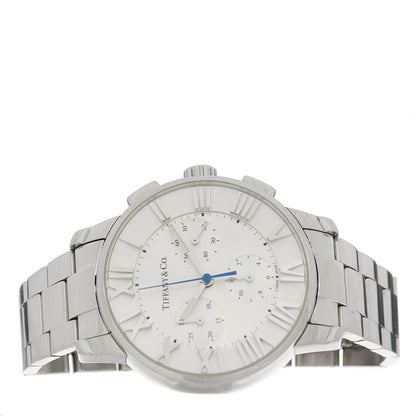 Tiffany Stainless Steel 36mm Atlas Dome Chronograph Quartz Watch 2 of 4