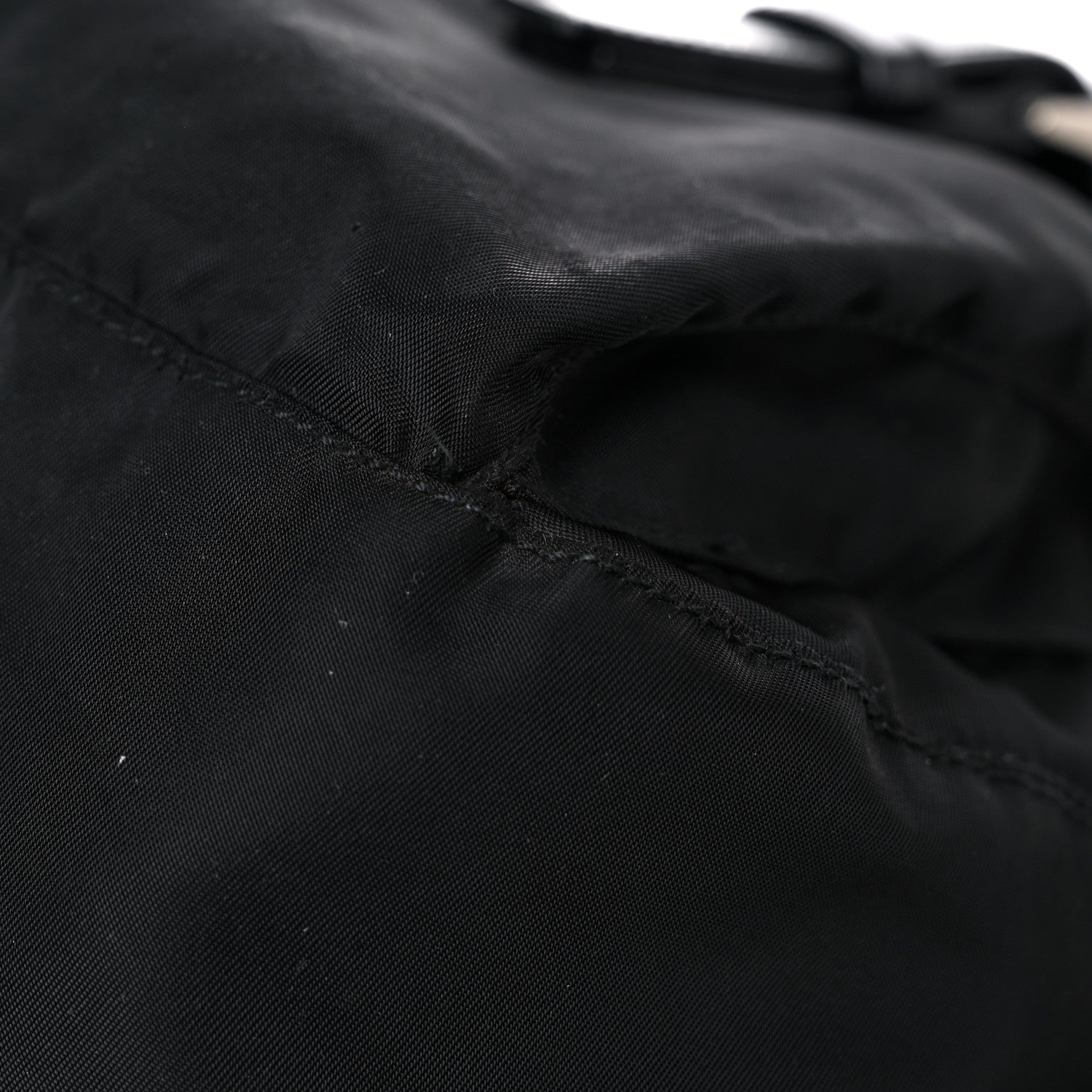 Prada Nylon Vela Messenger Bag Black 8 of 16