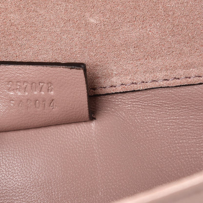 Gucci Patent Microguccissima Small Broadway Clutch Dark Cipria 7 of 7