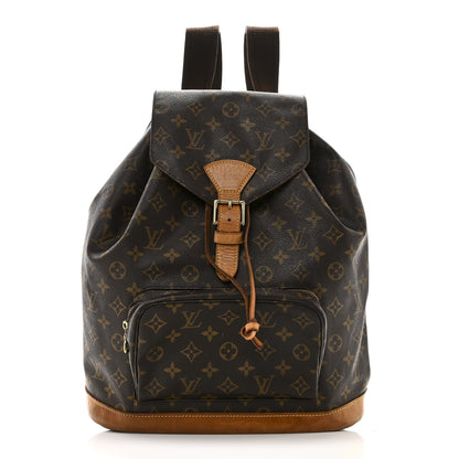 Louis Vuitton Monogram Montsouris GM Backpack 1 of 9