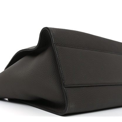 The Row Matte Grained Calfskin Marlo 14 Mid Grey 7 of 8