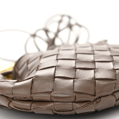 Bottega Veneta Nappa Intrecciato Mini Sardine Bag Taupe Grey 8 of 9