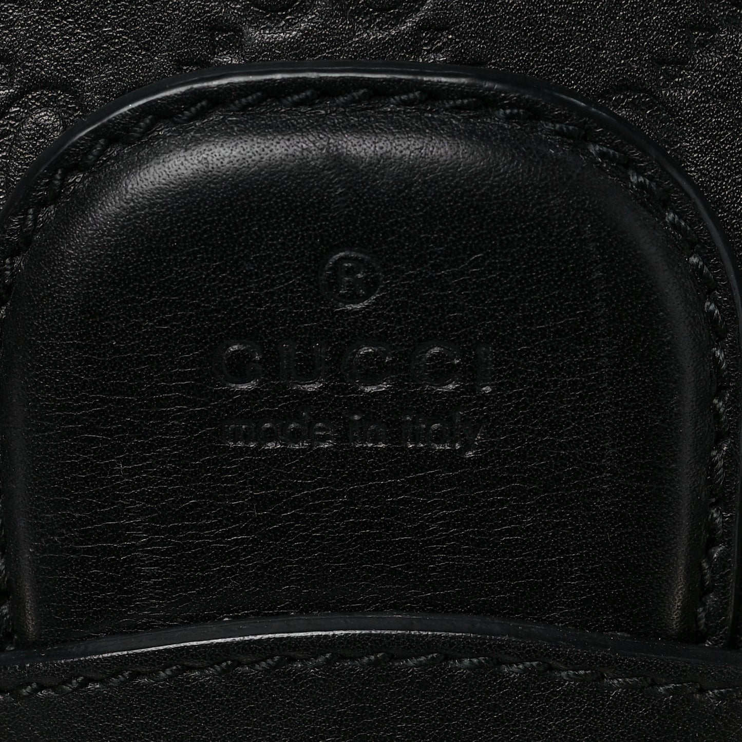 Guccissima Large Emily Chain Shoulder Bag Black